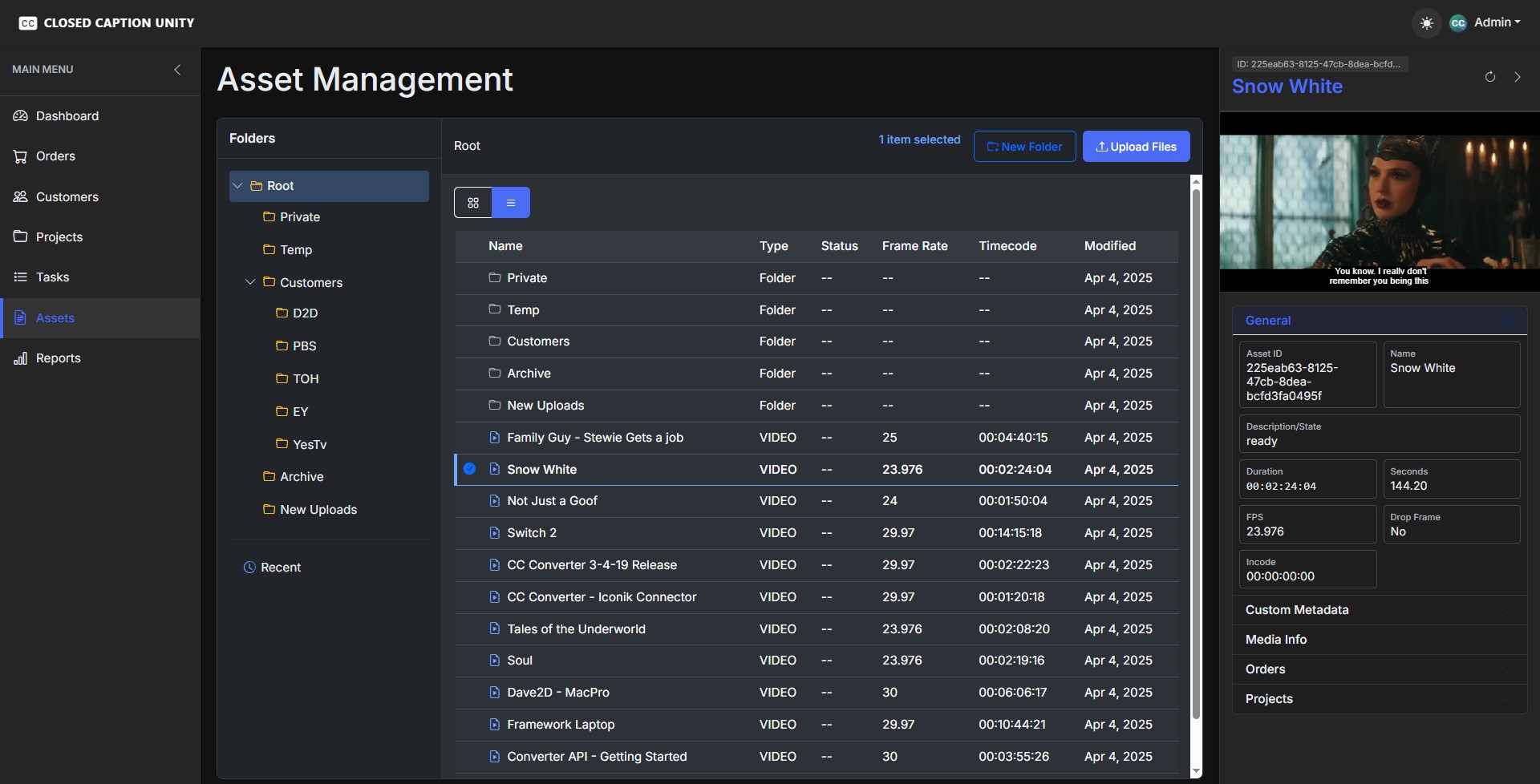 Centralized Workspace Interface